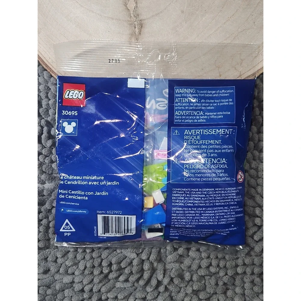 LEGO 30695 Disney Princess Cinderella's Mini Garden Castle~Polybag Set~NEW!
